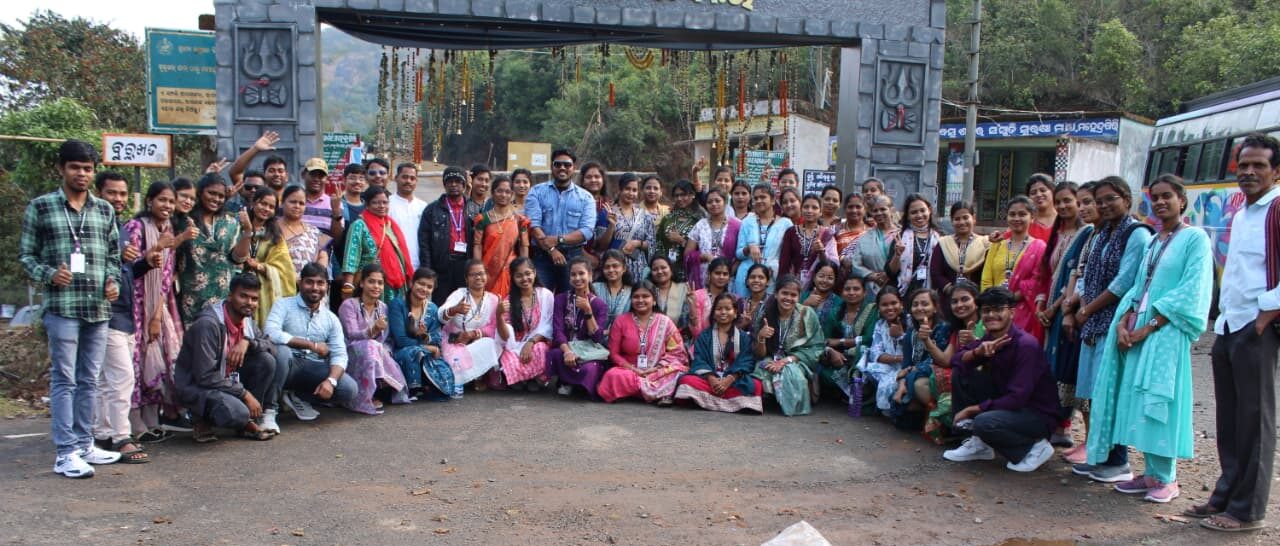A STUDY TOUR OF 2024-26 BATCH TO MAHENDRAGIRI HILL